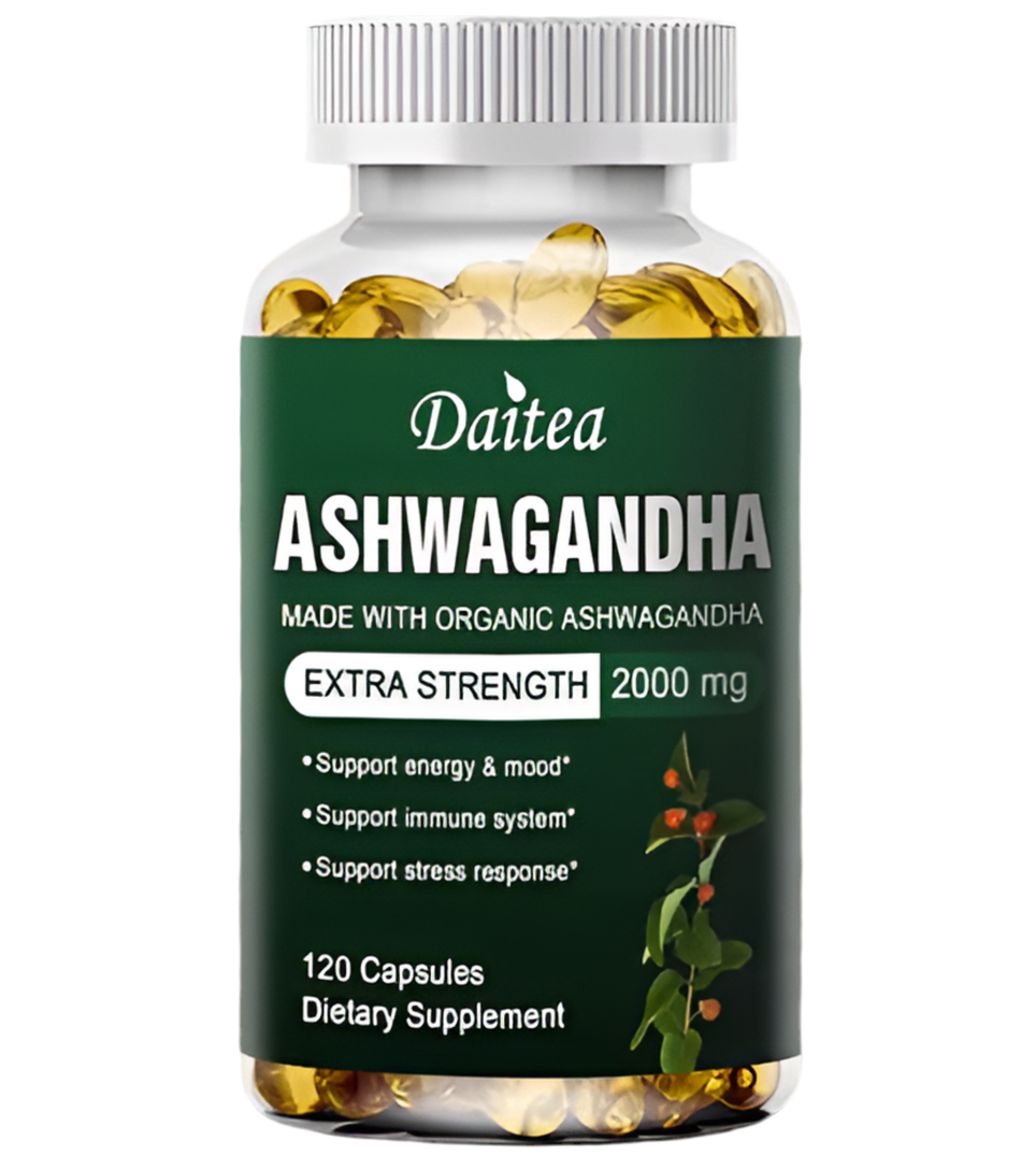 NATURAL ORGANIC ASHWAGANDHA EXTRACT - Immune, Energy, Antioxidant, Anxiety Relief and Overall Health Supplement
