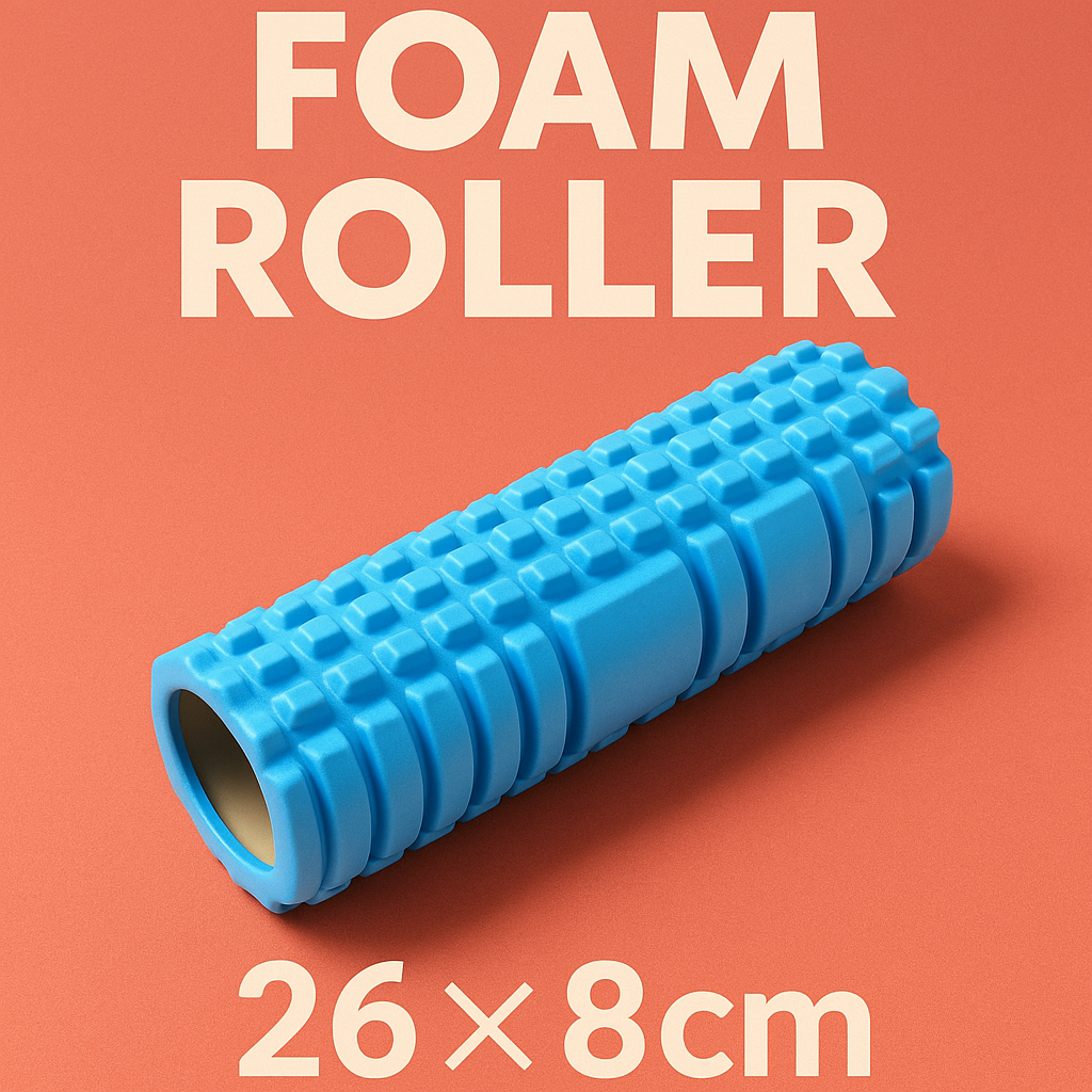 1Pc Foam Massage Roller, Hollow Yoga Column Fitness Equipment for Muscle Massage, Physiotherapy and Sports Rehabilitation, Rolle