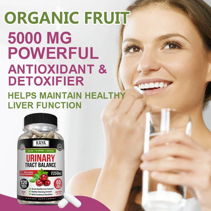 D-Mannose - Urinary Tract UT Cleanse & Bladder Health - Made with Cranberry, Hibiscus & Dandelion Root