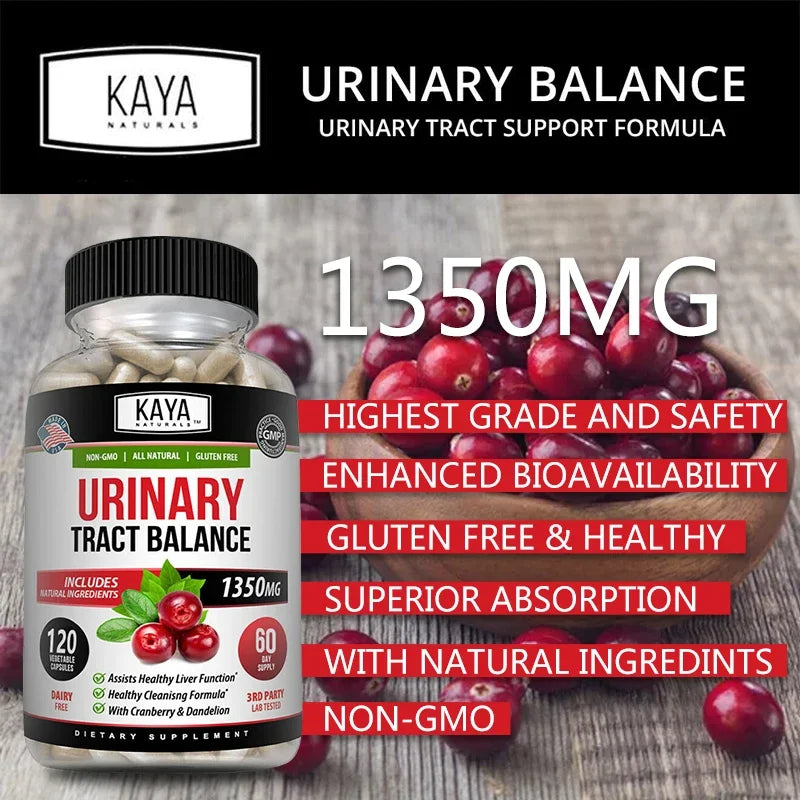 D-Mannose - Urinary Tract UT Cleanse & Bladder Health - Made with Cranberry, Hibiscus & Dandelion Root