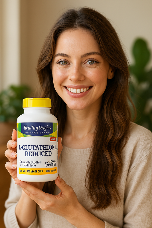 L-Glutathione 500 Mg (Setria, Non-Gmo, Gluten Free, Antioxidant, Immune Support, Skin Support), 150 Veggie Caps